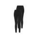 esmara® 2er Set Damen-Leggings, S, schwarz - B-Ware neuwertig