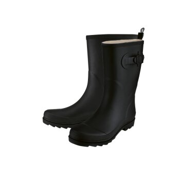 PARKSIDE® Damen Regenstiefel mit textiler Innenausstattung (Schwarz, 40) - B-Ware neuwertig