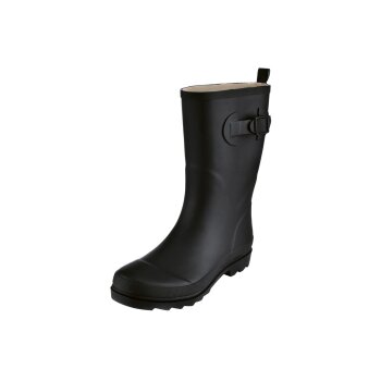 PARKSIDE® Damen Regenstiefel mit textiler Innenausstattung (Schwarz, 40) - B-Ware neuwertig