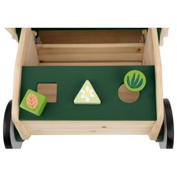 Playtive Lauflernwagen, mit abnehmbarem Holzkasten - B-Ware sehr gut
