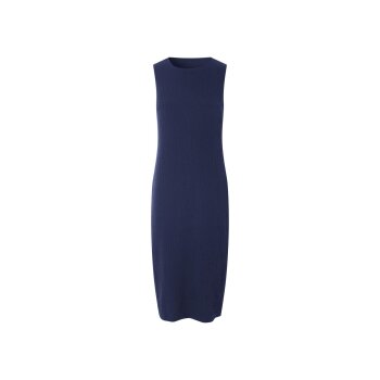 esmara® Damen Kleid in modischer Crinkle-Qualität (navy, S (36/38)) - B-Ware neuwertig