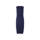 esmara® Damen Kleid in modischer Crinkle-Qualität (navy, S (36/38)) - B-Ware neuwertig