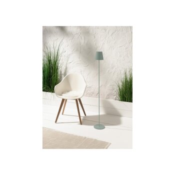 LIVARNO home LED-Akku-Stehleuchte, mit USB und...
