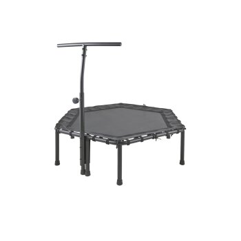 CRIVIT Fitness-Trampolin, Ø 85 cm, schwarz -...