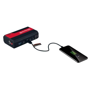 ULTIMATE SPEED® Mobile Autostarthilfe »UMAP 12000 C4«, mit Powerbank und LED-Taschenlampe - B-Ware sehr gut