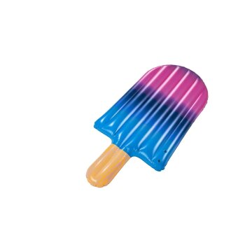 CRIVIT Luftmatratze Ananas / Wassermelonen / Stieleis / Erdbeere / Eiswaffel / Avocado, inkl. 2 Reparaturflicken (Eis am Stiel) - B-Ware sehr gut