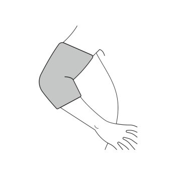 sensiplast® Schlauchbandage kühlend (Kühlende Bandagen /M) - B-Ware neuwertig