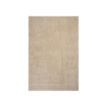 LIVARNO home Frottier-Badetuch, 100 x 150 cm (Beige) - B-Ware neuwertig