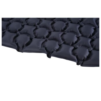 CRIVIT Selbstaufblasbare Matte / Luftzellenmatte mit Kissen (Luftzellenmatte/grau) - B-Ware gut