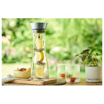LIVARNO home Wasserkaraffe / Fruchtsaftkrug, auch für kohlensäurehaltige Getränke geeignet - B-Ware