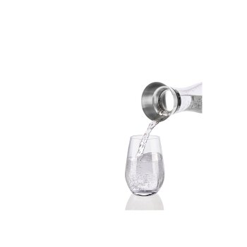 LIVARNO home Wasserkaraffe / Fruchtsaftkrug, auch für kohlensäurehaltige Getränke geeignet - B-Ware
