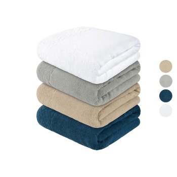 LIVARNO home Frottier-Badetuch, 100 x 150 cm - B-Ware