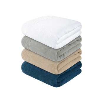 LIVARNO home Frottier-Badetuch, 100 x 150 cm - B-Ware