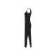 esmara® Damen Maxi-Kleid, mit Seitenschlitzen (Schwarz, XS(32/34)) - B-Ware neuwertig