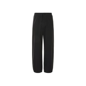 LIVERGY® Herren Parachute-Hose aus reiner Baumwolle (Schwarz, XL (56/58)) - B-Ware neuwertig
