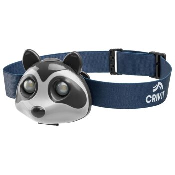 CRIVIT Kinder-Stirnlampe, Waschbär - B-Ware sehr gut