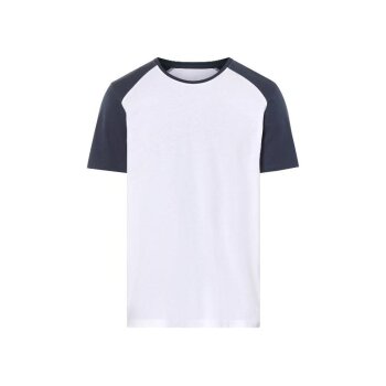 LIVERGY ® Herren-Schlafanzug, mit Bio-Baumwolle, L,...