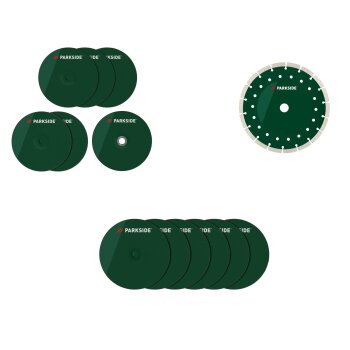 PARKSIDE® Trennscheiben-Sets - B-Ware