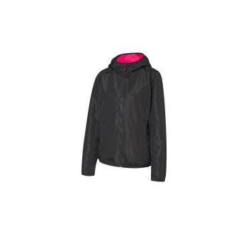 CRIVIT Damen Wendejacke, wasserabweisendes Obermaterial (pink/schwarz, S(36/38)) - B-Ware neuwertig
