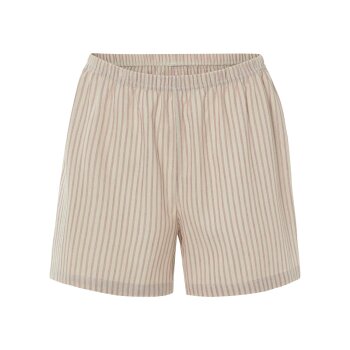 esmara® Damen Pyjama mit Leinen (Beige, XS(32/34)) - B-Ware neuwertig