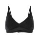esmara® Damen Soft-BH, in Ripp-Qualität (Schwarz, S(36/38)) - B-Ware neuwertig