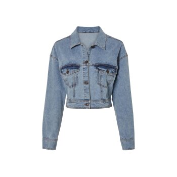 esmara® Damen Jeansjacke mit aufgesetzten Brusttaschen - B-Ware