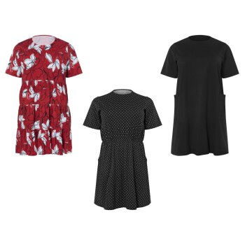 esmara® Damen Kleid, mit Baumwolle - B-Ware