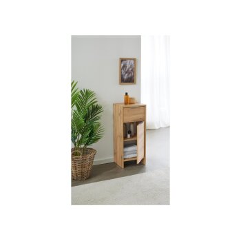 LIVARNO home Seitenschrank »Verona« in hochwertiger Wotan-Eiche-Nachbildung - B-Ware Transportschaden