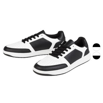 LIVERGY® Herren Sneaker, mit textiler...