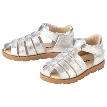 lupilu® Kleinkinder Sandalen (Silber, 25) - B-Ware neuwertig