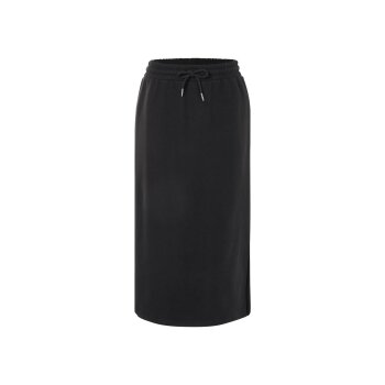 esmara® Damen Midi-Sweatrock, mit Baumwolle (Schwarz, S(36/38)) - B-Ware neuwertig