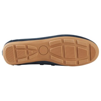 esmara® Damen Slipper mit Lederdecksohle (navy, 38) - B-Ware neuwertig