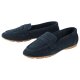 esmara® Damen Slipper mit Lederdecksohle (navy, 38) - B-Ware neuwertig