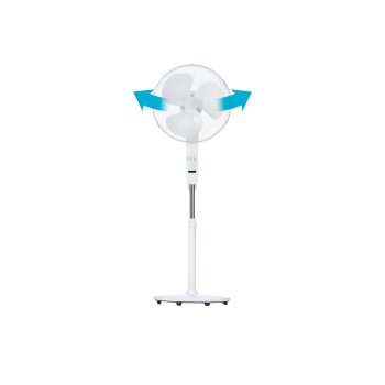 SILVERCREST® Standventilator »SSVF 45 D2«, inkl. Fernbedienung (Weiß) - B-Ware neuwertig