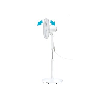SILVERCREST® Standventilator »SSVF 45 D2«, inkl. Fernbedienung (Weiß) - B-Ware neuwertig