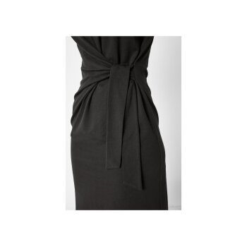 esmara® Damen Kleid, mit hohem Baumwollanteil (Schwarz, XS(32/34)) - B-Ware neuwertig