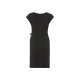 esmara® Damen Kleid, mit hohem Baumwollanteil (Schwarz, XS(32/34)) - B-Ware neuwertig