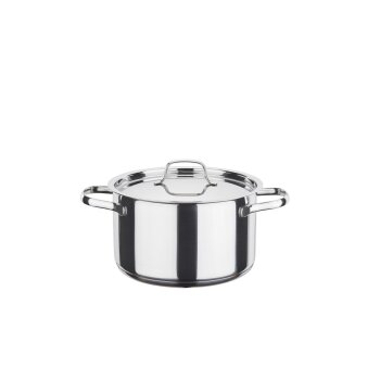 LIVARNO home Topfset Edelstahl, 10-teilig (Edelstahldeckel) - B-Ware neuwertig