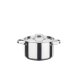 LIVARNO home Topfset Edelstahl, 10-teilig (Edelstahldeckel) - B-Ware neuwertig