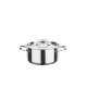 LIVARNO home Topfset Edelstahl, 10-teilig (Edelstahldeckel) - B-Ware neuwertig