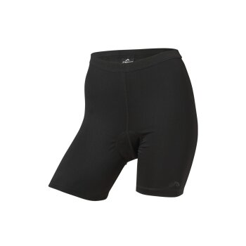 CRIVIT Damen 2-in-1-Funktionsshorts, mit Sitzpolster (Schwarz, 40) - B-Ware neuwertig