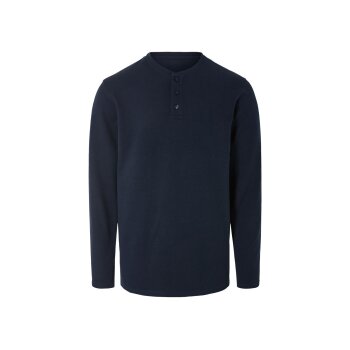 LIVERGY® Herren Langarmshirt, in moderner...