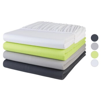 LIVARNO home Jersey-Spannbettlaken, 180-200 x 200 - B-Ware
