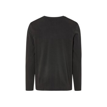 LIVERGY® Herren Langarmshirt aus reiner Baumwolle (Grau, L(52/54)) - B-Ware neuwertig