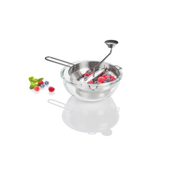 LIVARNO home Passiermühle / Pommesschneider (Edelstahl Lebensmittelmühle) - B-Ware neuwertig