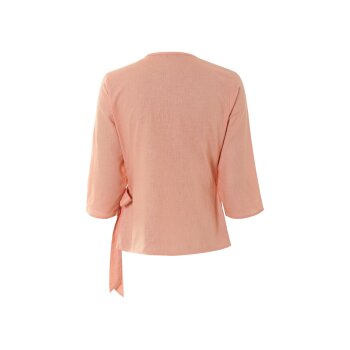 esmara® Damen Leinenbluse, leger geschnitten (koralle, 42) - B-Ware neuwertig
