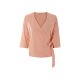esmara® Damen Leinenbluse, leger geschnitten (koralle, 42) - B-Ware neuwertig