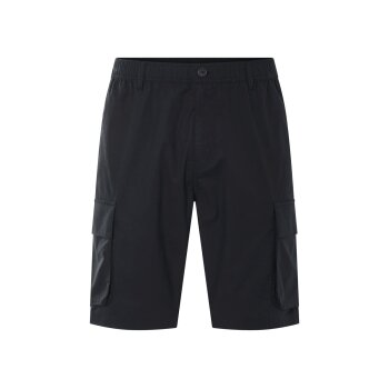 LIVERGY® Herren Lightweight-Cargo-Shorts, mit Druckknopfverschluss (Schwarz, M (48/50)) - B-Ware neuwertig
