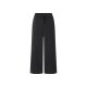 esmara® Damen Wide-Leg-Satinhose / Satinhose, mit seitlichen Eingrifftaschen (Schwarz, L(44/46)) - B-Ware neuwertig