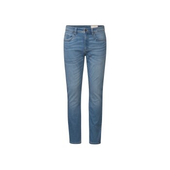 LIVERGY® Herren Sweat-Denim-Jeans, normale Leibhöhe (Hellblau, 52) - B-Ware neuwertig